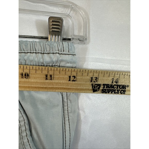 American Eagle Pants Women's 2 (24x27) Gray Joggers Elastic Cuffs Waist Distress - Picture 12 of 16